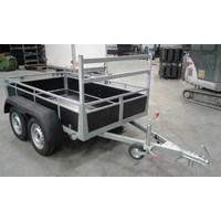 Bakaanhangwagen dubbelas 200x132 (betonplex)